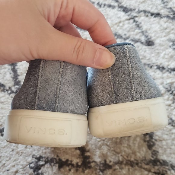 VINCE Blair-12 Embossed Suede Slip-on Sneakers 6 - Picture 6 of 10